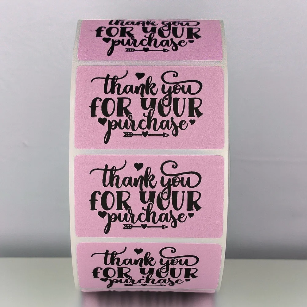Thank You For Your Purchase Stickers – Small Business Packaging Labels 2